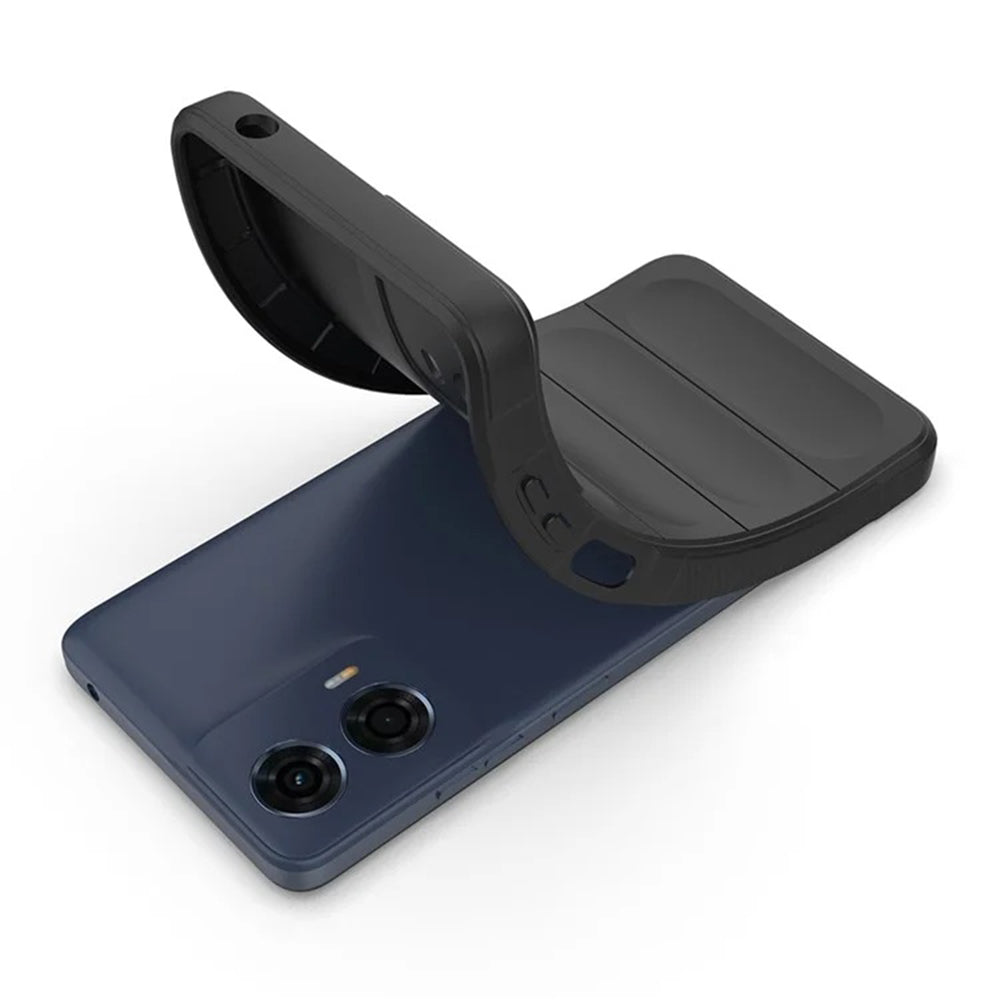 Hülle für Motorola Moto G24 Power, Techsuit, Magic Shield, Schwarz