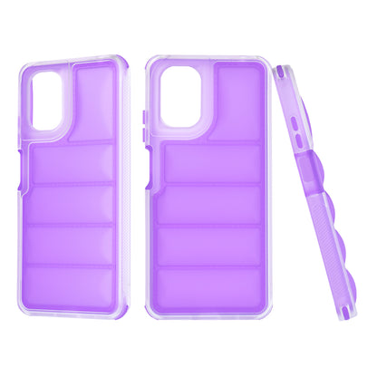 Coque pour Motorola Moto G24 Power, Techsuit, Wave Shield, Violet