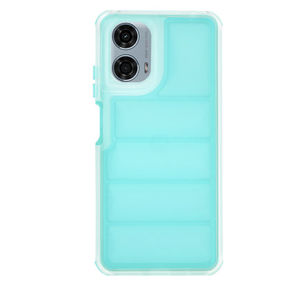 Coque pour Motorola Moto G24 Power, Techsuit, Wave Shield, Turquoise