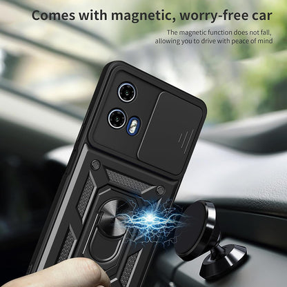 Hülle für Motorola Moto G31 / G41, Techsuit, CamShield, Schwarz