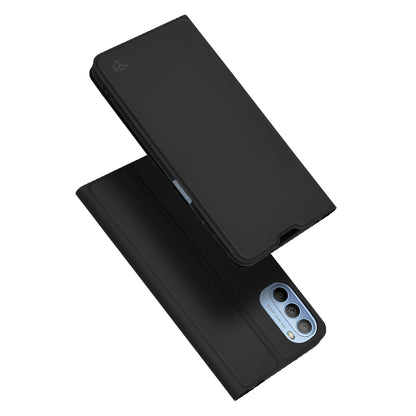 Coque pour Motorola Moto G31 / G41, Techsuit, Magskin Book, Noire