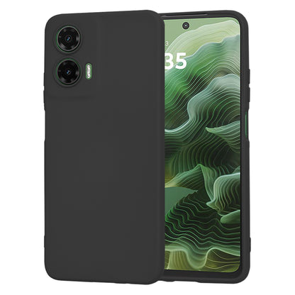 Hülle für Motorola Moto G35, Techsuit, SoftFlex, Schwarz