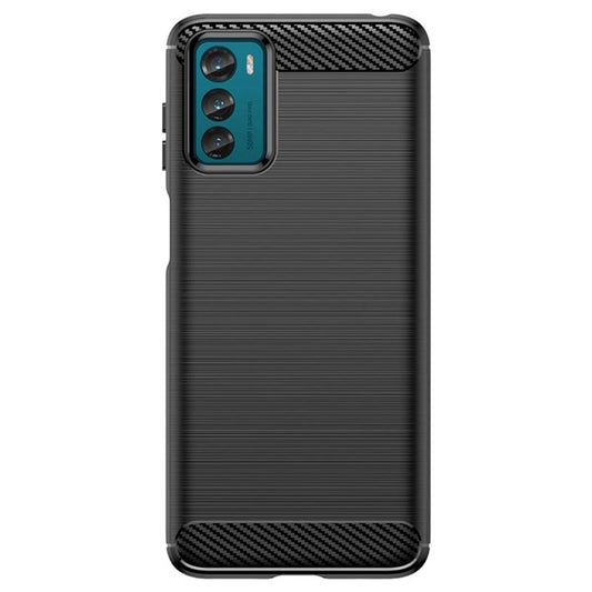 Hülle für Motorola Moto G42, Techsuit, Carbon, Schwarz