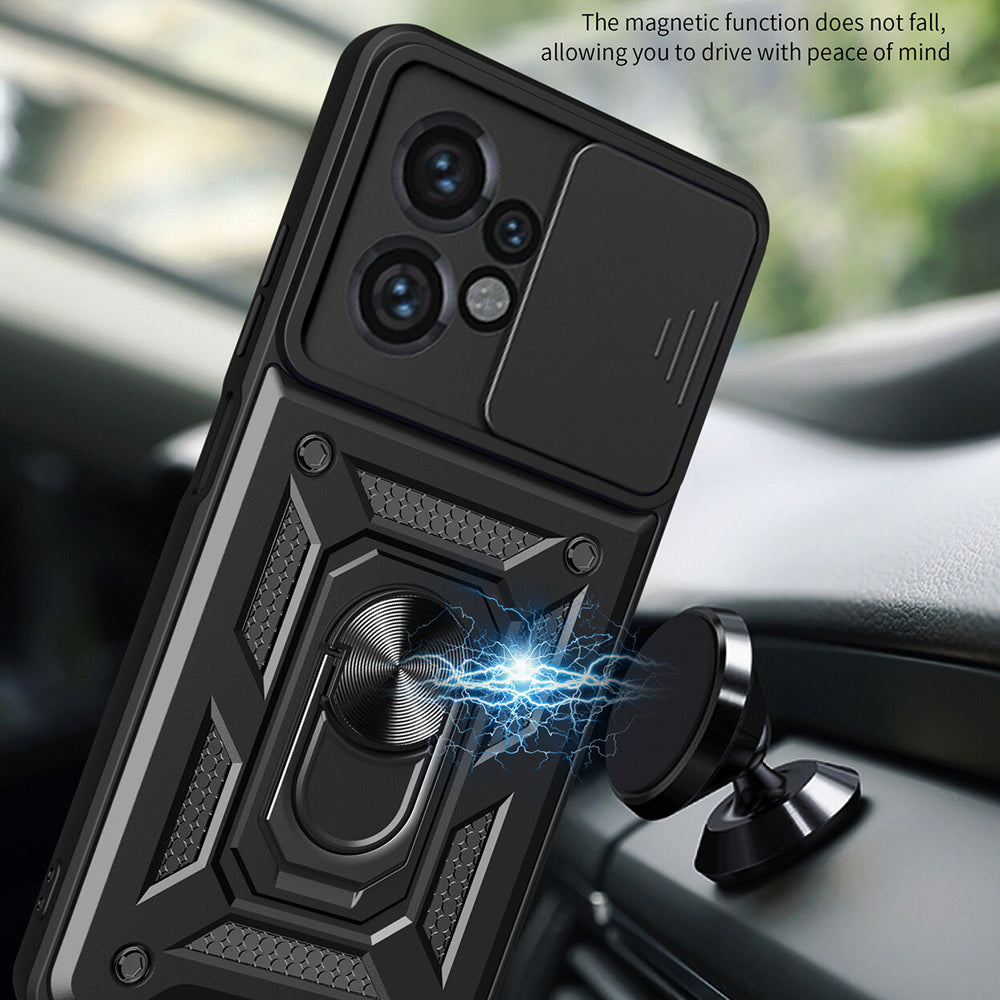 Case for Motorola Moto G45 / G34, Techsuit, CamShield, Black