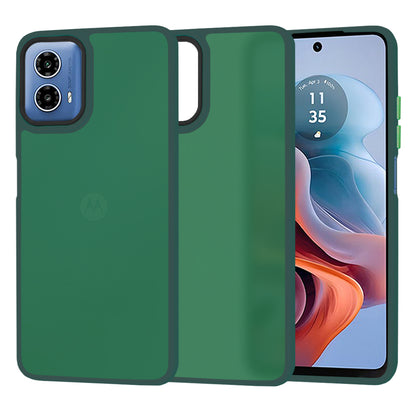 Hülle für Motorola Moto G45 / G34, Techsuit, HaloFrost, Grün