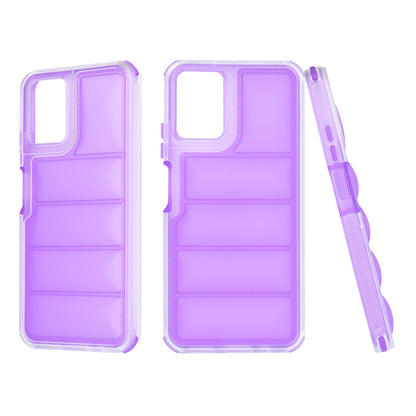 Coque pour Motorola Moto G45 / G34, Techsuit, Wave Shield, Violet