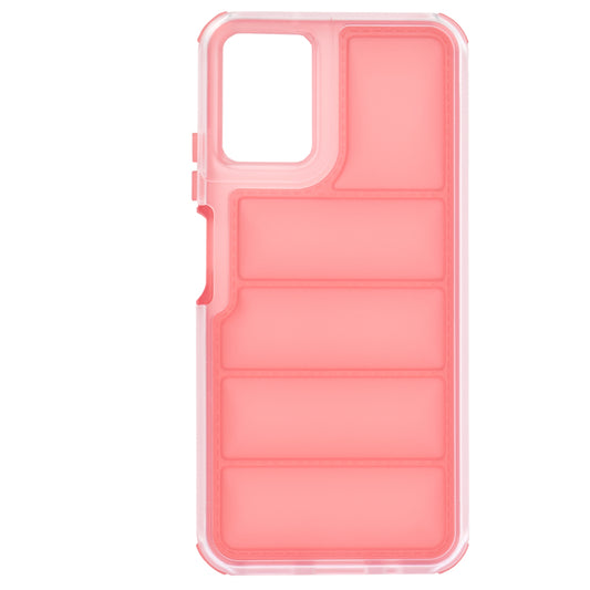 Hülle für Motorola Moto G45 / G34, Techsuit, Wave Shield, Rot