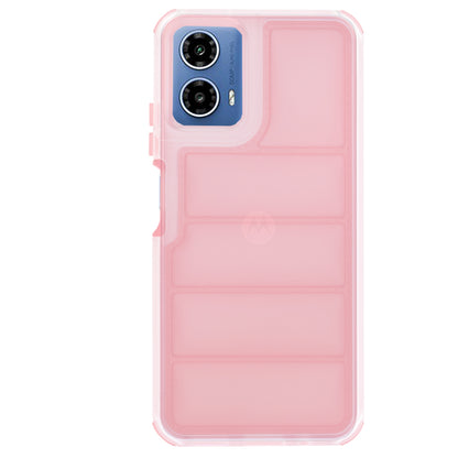 Coque pour Motorola Moto G45 / G34, Techsuit, Wave Shield, Rose