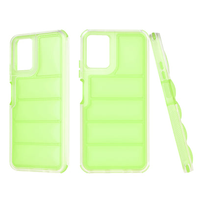 Case for Motorola Moto G45 / G34, Techsuit, Wave Shield, Green