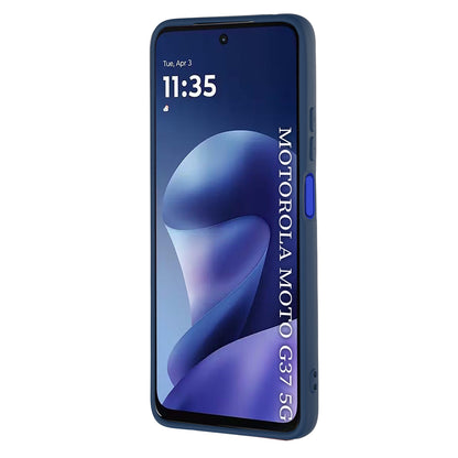 Hülle für Motorola Moto G47 / G37 Power / G37, Techsuit, SoftFlex, Marineblau