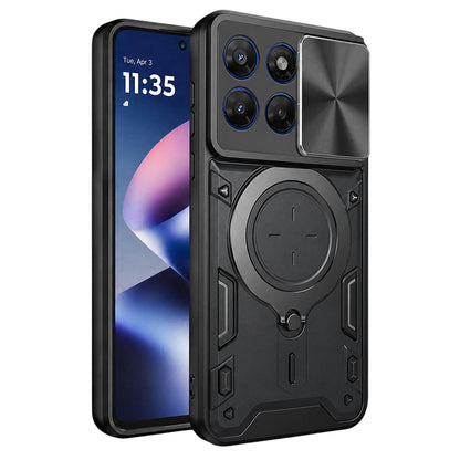 Coque pour Motorola Moto G47 / G37, Techsuit, CamGuard Pro, Noire