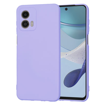 Coque pour Motorola Moto G53, Techsuit, SoftFlex, Violet Clair