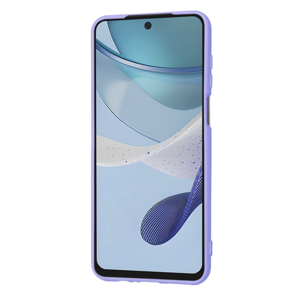 Coque pour Motorola Moto G53, Techsuit, SoftFlex, Violet Clair