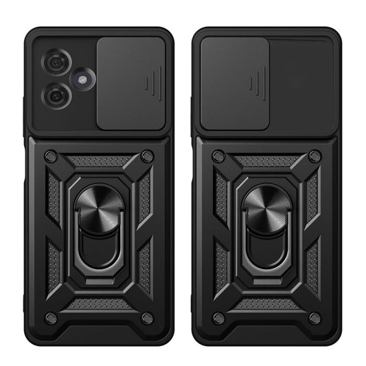 Hülle für Motorola Moto G54, Techsuit, CamShield, Schwarz
