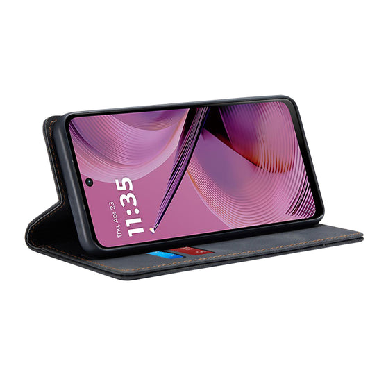 Hülle für Motorola Moto G55, Techsuit, Confy, Schwarz