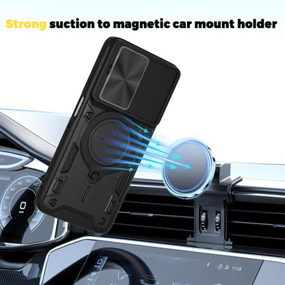 Coque pour Motorola Moto G56, Techsuit, CamGuard Pro, Noire