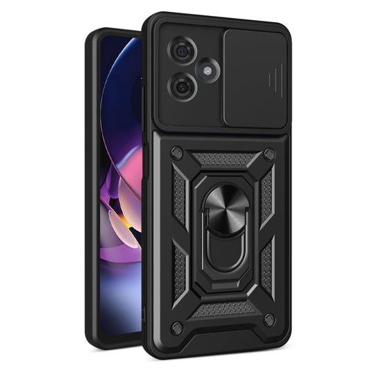 Hülle für Motorola Moto G64 / G54 Power Edition, Techsuit, CamShield, Schwarz