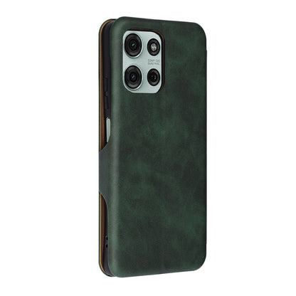 Coque pour Motorola Moto G75, Techsuit, Safe Wallet Plus, Vert