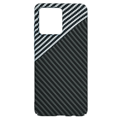 Coque pour Motorola Moto G84, Techsuit, Carbonite FiberShell, Noir Gris