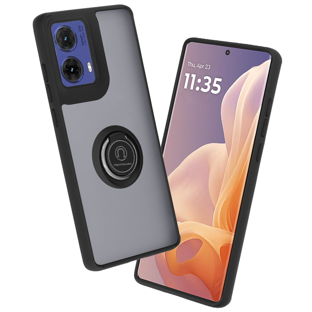 Case for Motorola Moto G85, Techsuit, Glinth, Black