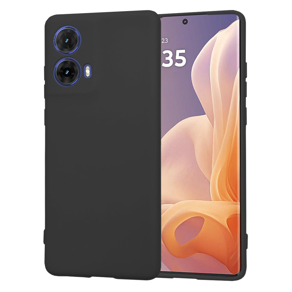 Case for Motorola Moto G85, Techsuit, SoftFlex, Black