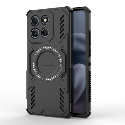 MagSafe-Hülle für Motorola Moto G86 Power, Techsuit, ArmorMag, Schwarz