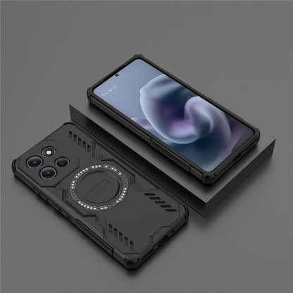 MagSafe-Hülle für Motorola Moto G86 Power, Techsuit, ArmorMag, Schwarz