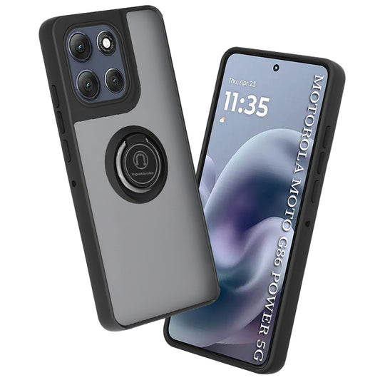 Hülle für Motorola Moto G86 Power, Techsuit, Glinth, Schwarz