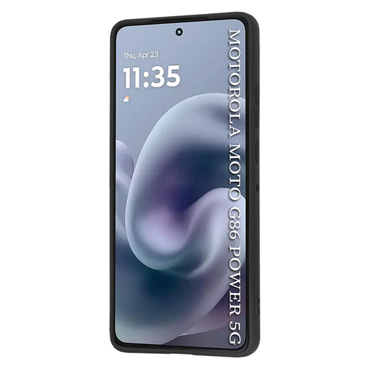 Coque pour Motorola Moto G86 Power, Techsuit, SoftFlex, Noire