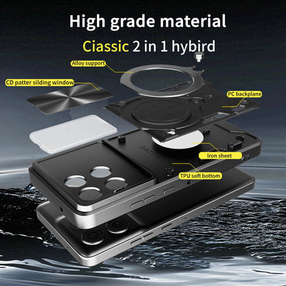 Étui pour Motorola Moto G86, Techsuit, CamGuard Pro, Bleu