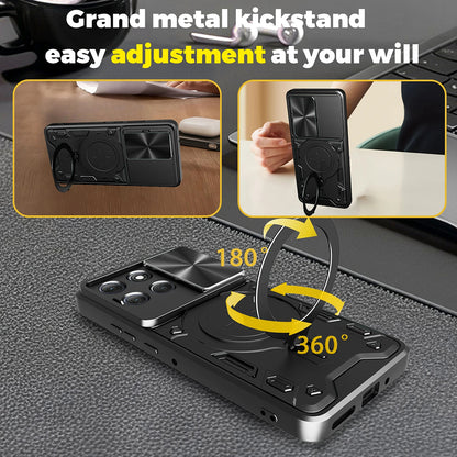 Étui pour Motorola Moto G86, Techsuit, CamGuard Pro, Bleu