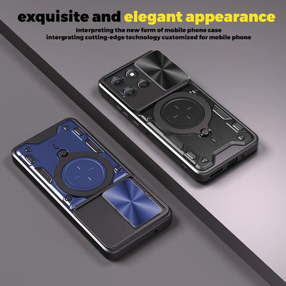 Étui pour Motorola Moto G86, Techsuit, CamGuard Pro, Bleu