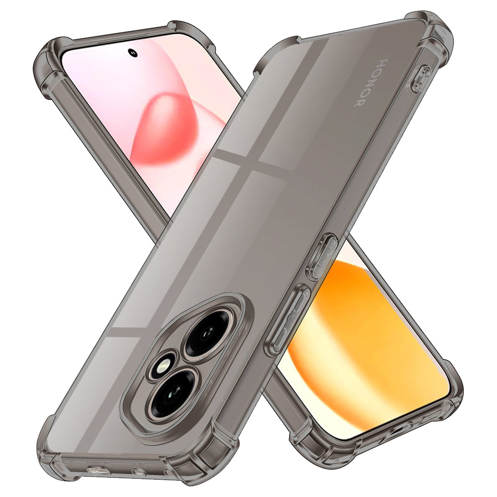 Case for Motorola Moto G86, Techsuit, Shockproof Clear, Black
