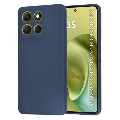 Case for Motorola Moto G86, Techsuit, SoftFlex, Navy Blue