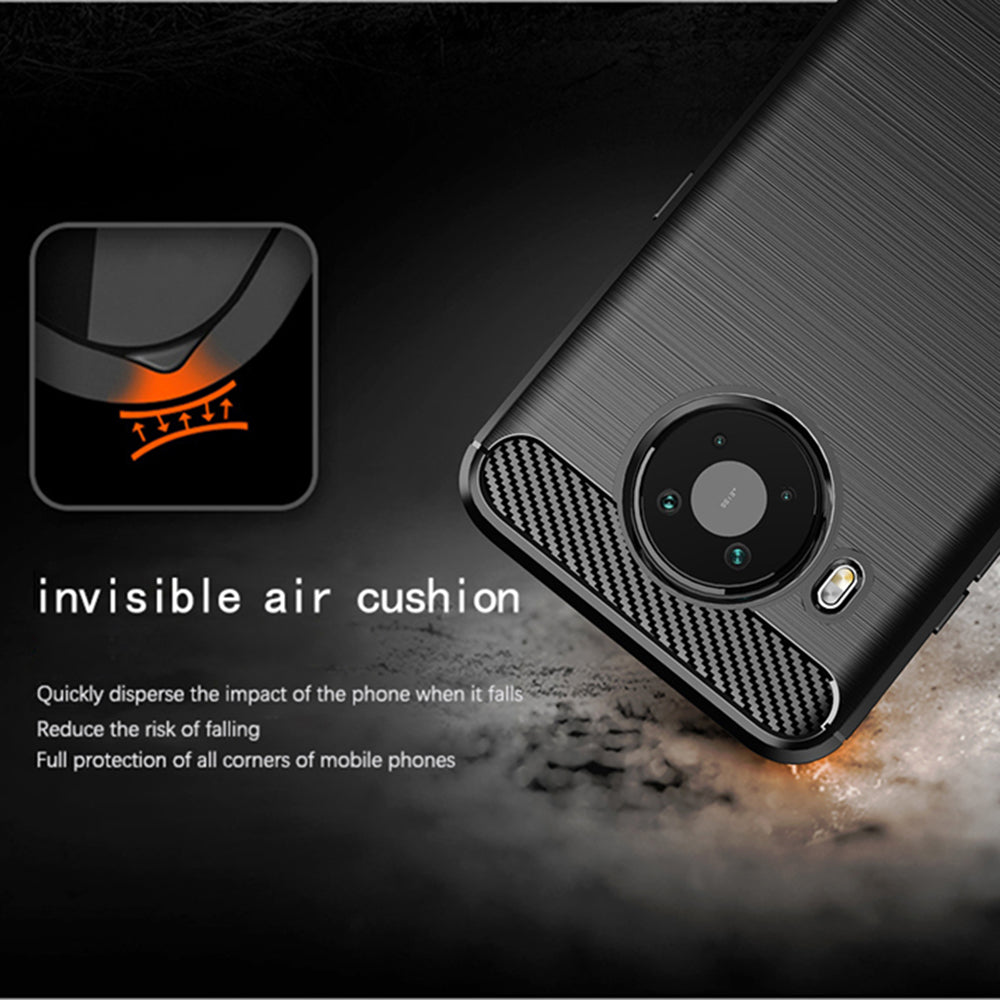Coque pour Nokia X10 / X20, Techsuit, Carbone, Noire