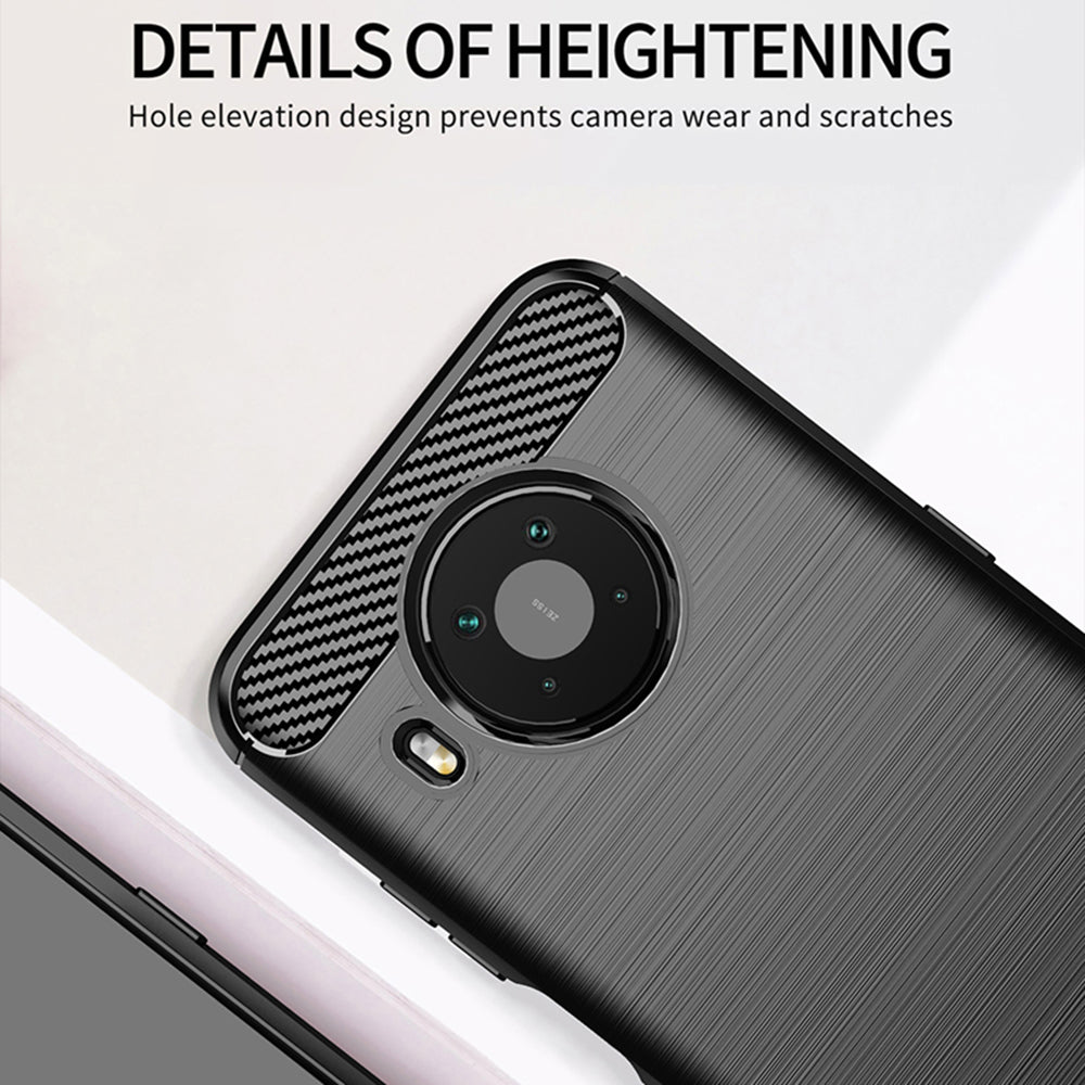 Coque pour Nokia X10 / X20, Techsuit, Carbone, Noire
