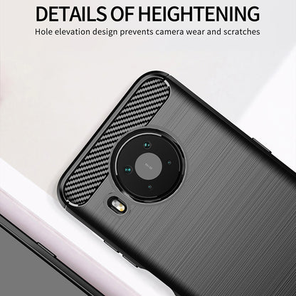 Coque pour Nokia X10 / X20, Techsuit, Carbone, Noire