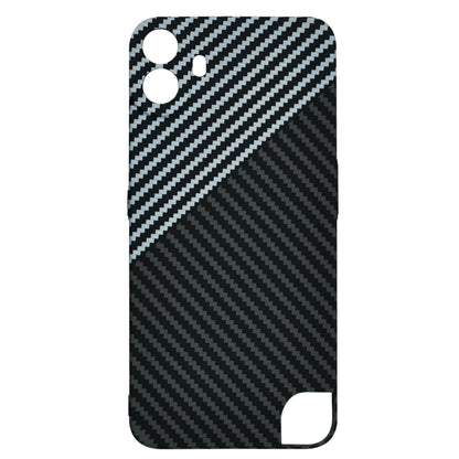 Coque pour Nothing CMF Phone 1, Techsuit, Carbonite FiberShell, Noir Gris