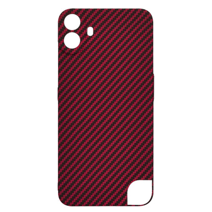 Coque pour Nothing CMF Phone 1, Techsuit, Carbonite FiberShell, Rouge