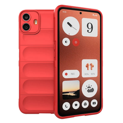 Coque pour Nothing CMF Phone 1, Techsuit, Magic Shield, Rouge