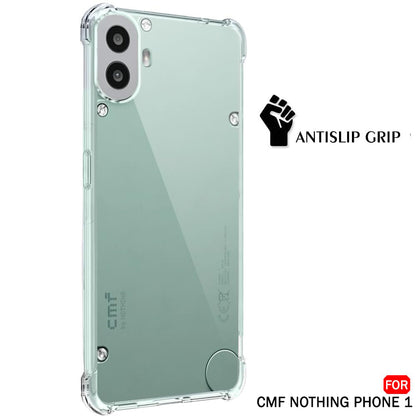 Coque pour Nothing CMF Phone 1, Techsuit, Antichoc Claire, Transparente