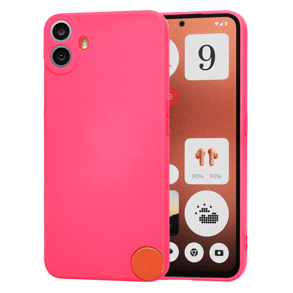 Coque pour Nothing CMF Phone 1, Techsuit, SoftFlex, Rose Foncé