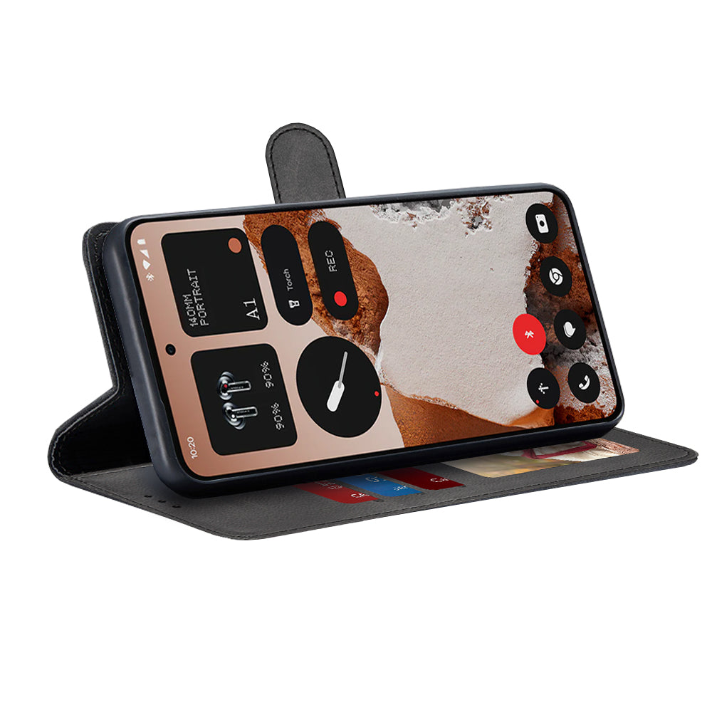 Coque pour Nothing CMF Phone 2 Pro, Techsuit, Diary Book, Noire
