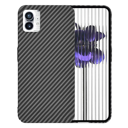 Case for Nothing Phone (1), Techsuit, Carbonite FiberShell, Black