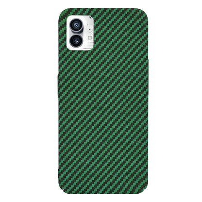 Coque pour Nothing Phone (1), Techsuit, Carbonite FiberShell, Vert