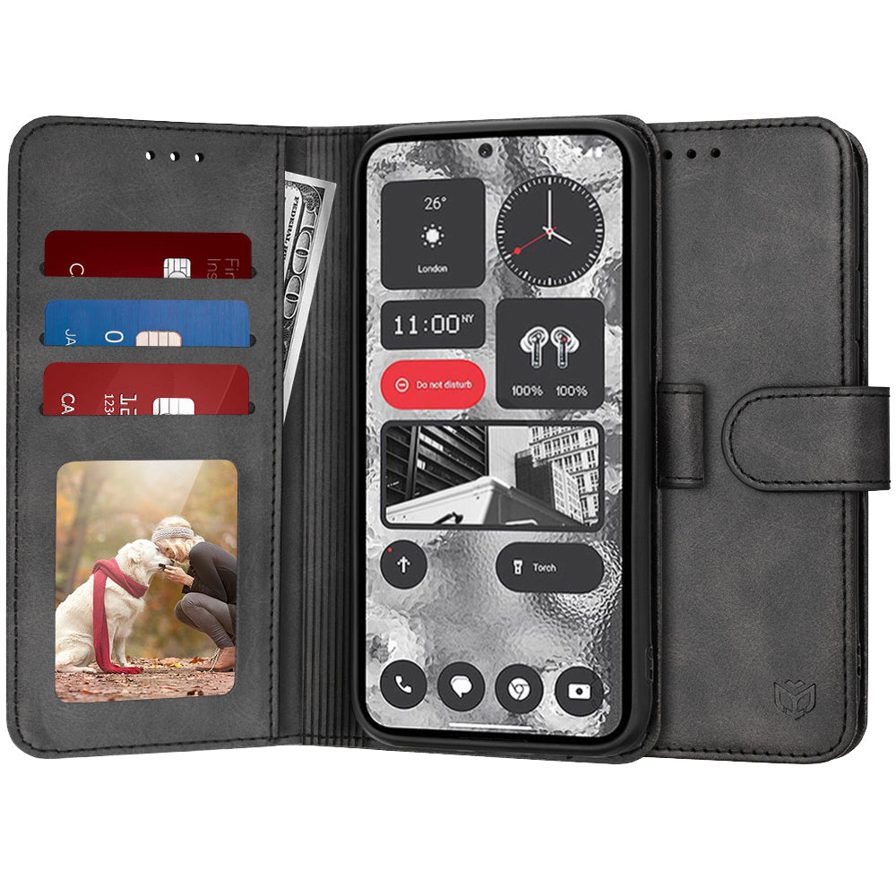 Coque pour Nothing Phone (2), Techsuit, Diary Book, Noire