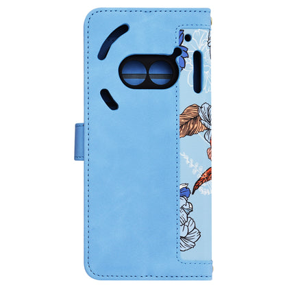Coque pour Nothing Phone (2a) Plus / Phone (2a), Techsuit, FlipCraft, Bleu