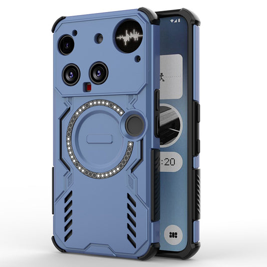 Coque MagSafe pour Nothing Phone (3), Techsuit, ArmorMag, Bleue