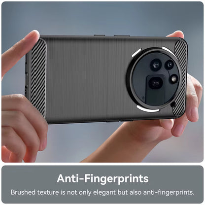 Hülle für Nothing Phone (3a) Pro, Techsuit, Carbon, Blau