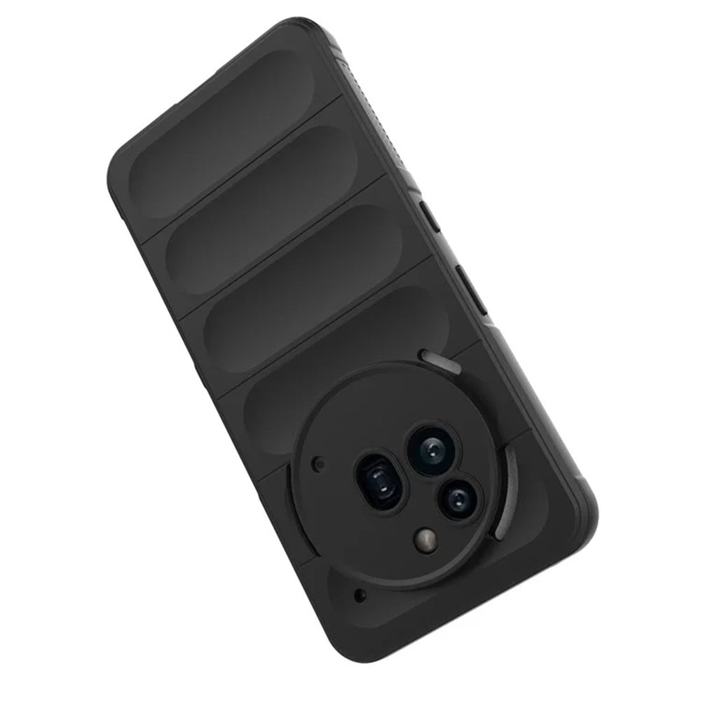Hülle für Nothing Phone (3a) Pro, Techsuit, Magic Shield, Schwarz